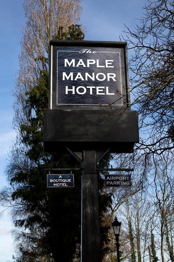 The Maple Manor Hotel クローリー エクステリア 写真